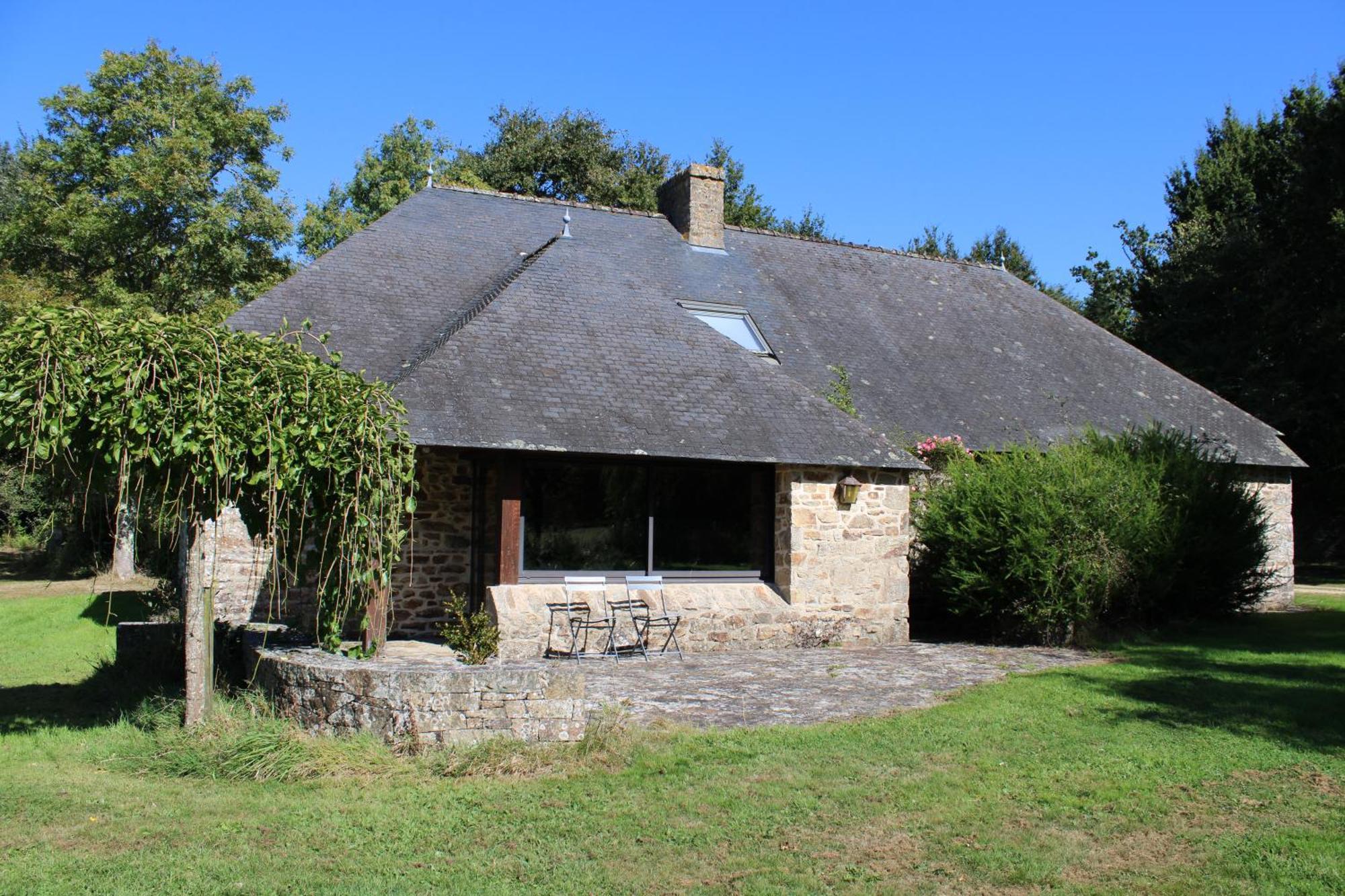 Chateau De Lannouan Landévant Exteriér fotografie