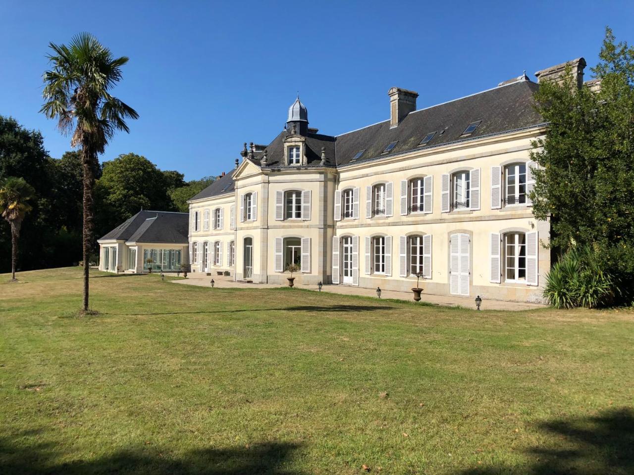 Chateau De Lannouan Landévant Exteriér fotografie